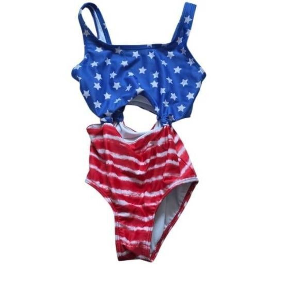 Girls Size 6 Lot of 6 Bathing Suits Art Class Circo Cat & Jack Elsies Closet